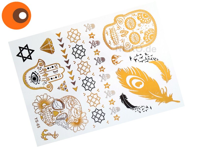 Temporary Tattoo - Dia De Los Muertos 19 Temporary Tattoo - Dia De Los Muertos 19 von Etsy - NIKOde