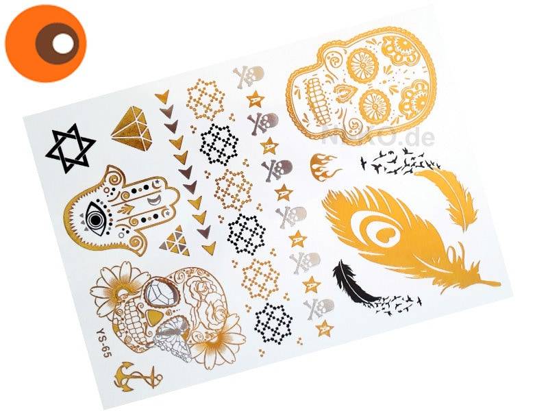 Temporary Tattoo - Dia De Los Muertos 19 von Etsy - NIKOde