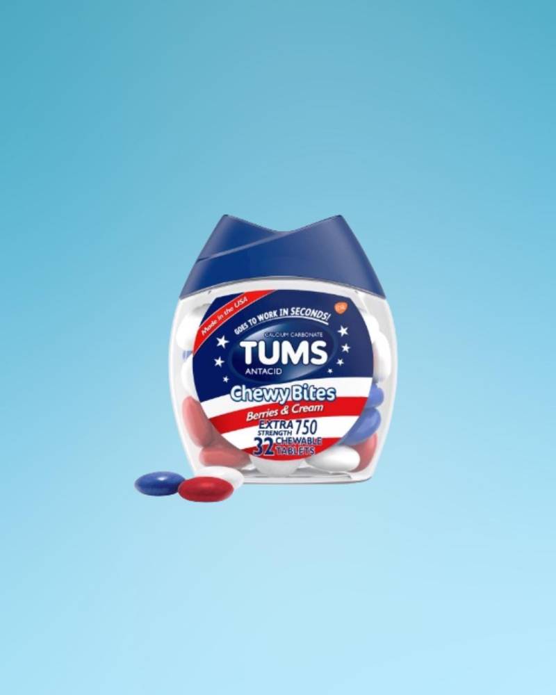 Tums Chewy Bites Antacid Chews Berries & Cream Flavor Fast Heartburn Acid Indigestion Relief 32 Count Tums Chewy Bites Antacid Chews Berries & Cream Flavor Fast Heartburn Acid Indigestion Relief 32 Count von Etsy - NMN1000