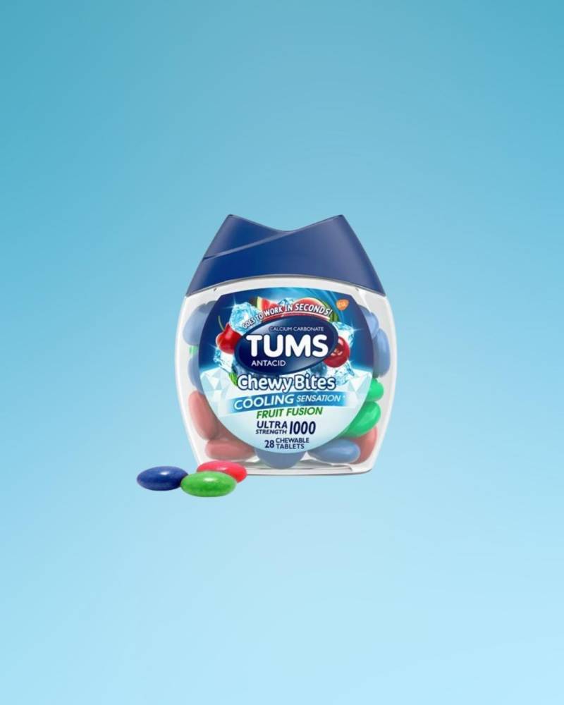 Tums Chewy Bites Cooling Sensation Ultra Strength Antacid - Fruit Fusion Flavor Fast Heartburn & Acid Indigestion Relief 28 Count Tums Chewy Bites Cooling Sensation Ultra Strength Antacid - Fruit Fusion Flavor Fast Heartburn & Acid Indigestion Relief 28 Count von Etsy - NMN1000