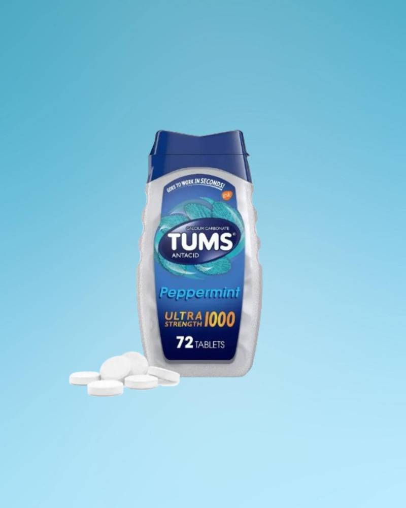 Tums Ultra Strength 1000 Mg Antacid - Peppermint Chewable Tablets, 72 Count Fast Heartburn Relief Tums Ultra Strength 1000 Mg Antacid - Peppermint Chewable Tablets, 72 Count Fast Heartburn Relief von Etsy - NMN1000