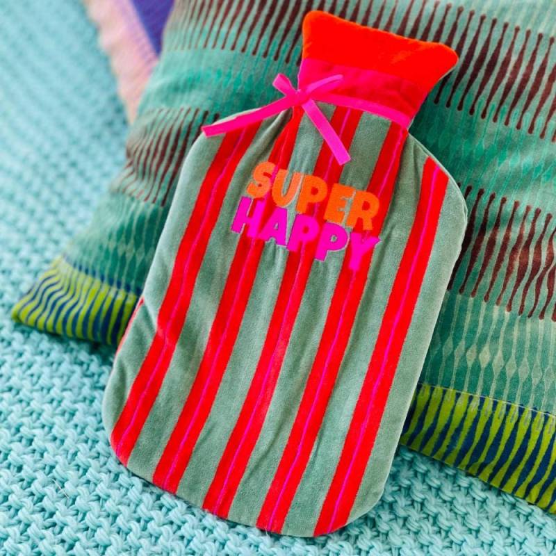 Wärmflasche Velvet Pinstripe Super Happy Wärmflasche Velvet Pinstripe Super Happy von Etsy - NOIhamburg