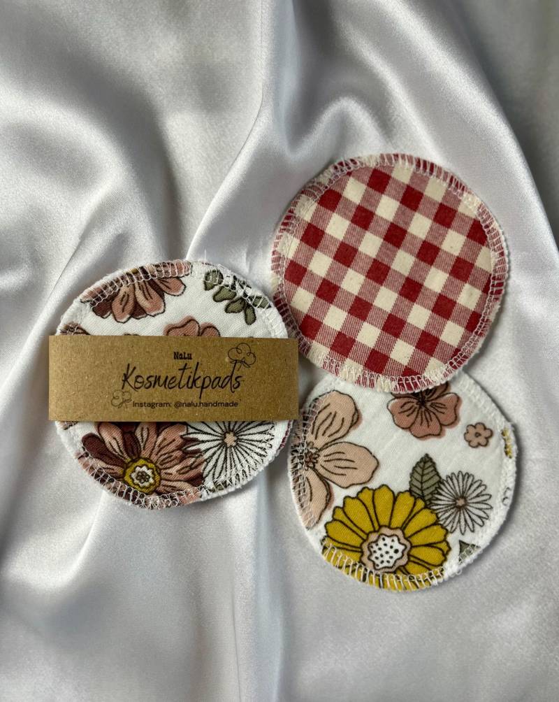 Kosmetikpads Abschminkpads Wiederverwendbar Waschbar 100% Baumwolle | 4 Stück Rund Set Nachhaltig Handgefertigt Kosmetikpads Abschminkpads Wiederverwendbar Waschbar 100% Baumwolle | 4 Stück Rund Set Nachhaltig Handgefertigt von Etsy - NaLuHandmadeGermany