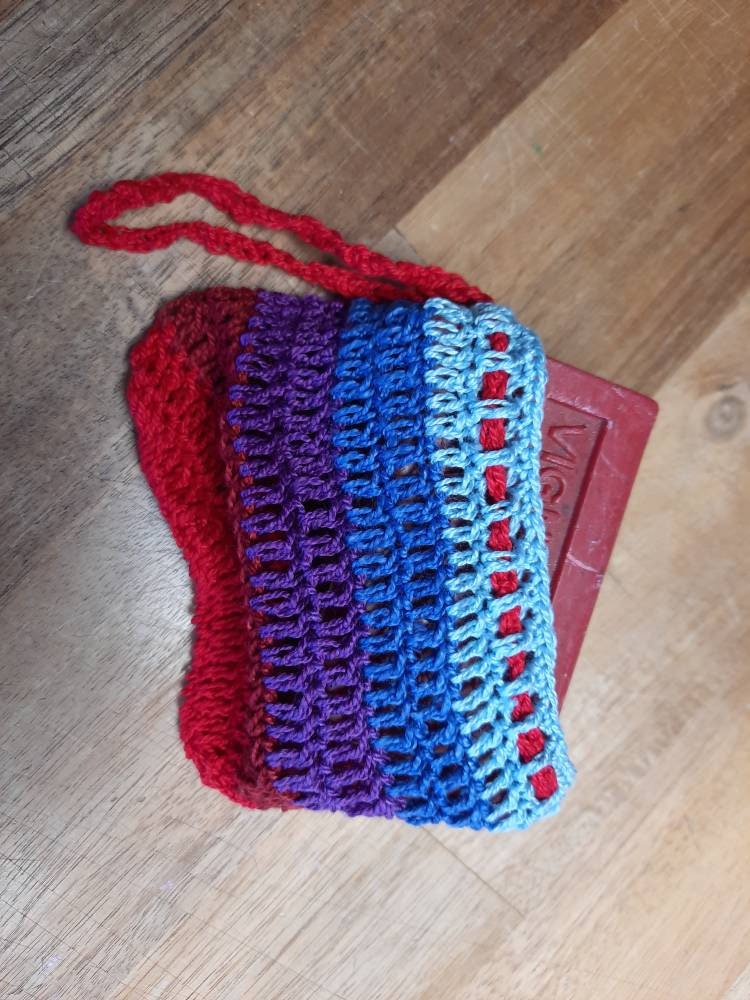 Gehäkeltes Seifen Säckchen Morgenrot Gehäkeltes Seifen Säckchen Morgenrot von Etsy - Nachtklabauter