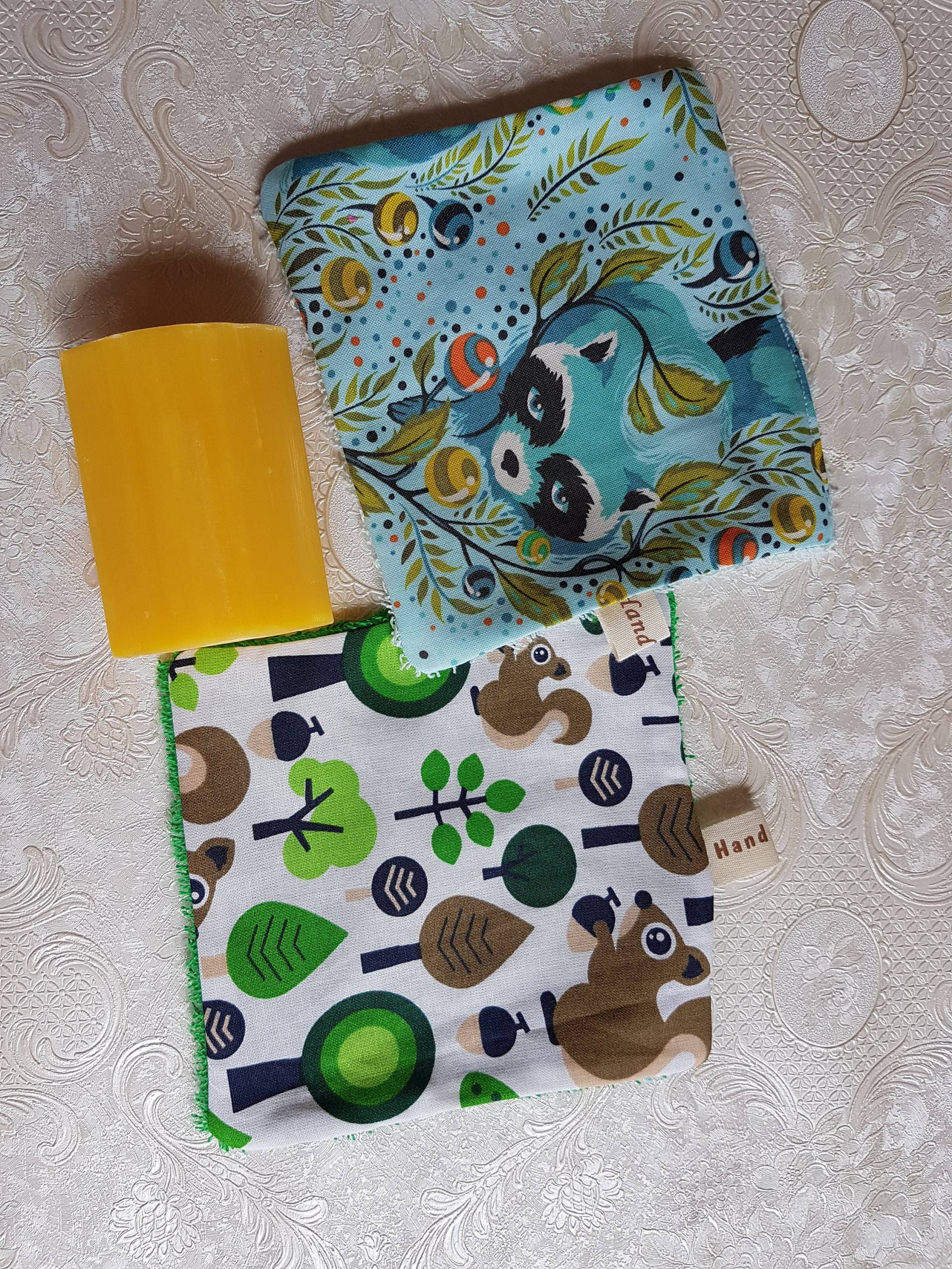 Kinder Waschlappen Set Tiere Kinder Waschlappen Set Tiere von Etsy - Nachtklabauter