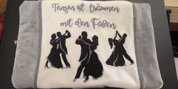 N-Kh0006 Kissenbezug Für Zb. Kirschkernkissen 28x18cm - Handmade, Bestickt von Etsy - NadelzauberbyGK
