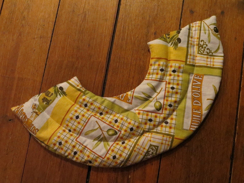 Traubenkern-Nacken/Schulterkissen Olive Traubenkern-Nacken/Schulterkissen Olive von Etsy - Naeherei