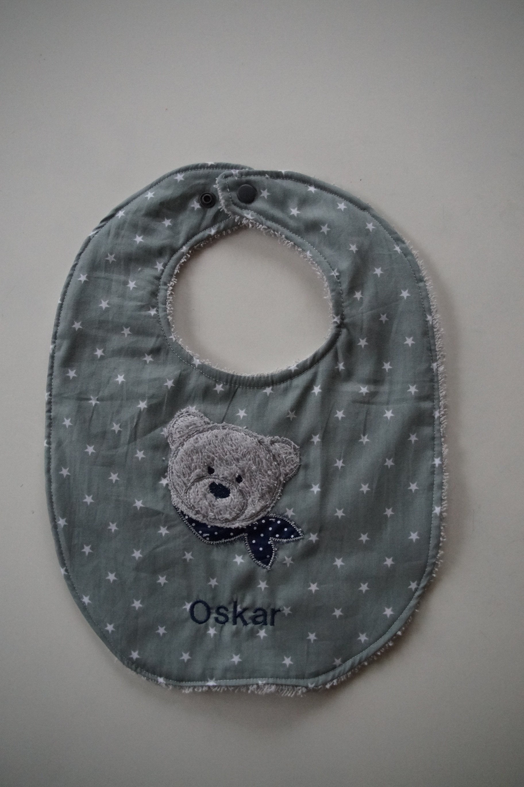 Babylatz Bär Mit Name Babylatz Bär Mit Name von Etsy - Naehoase
