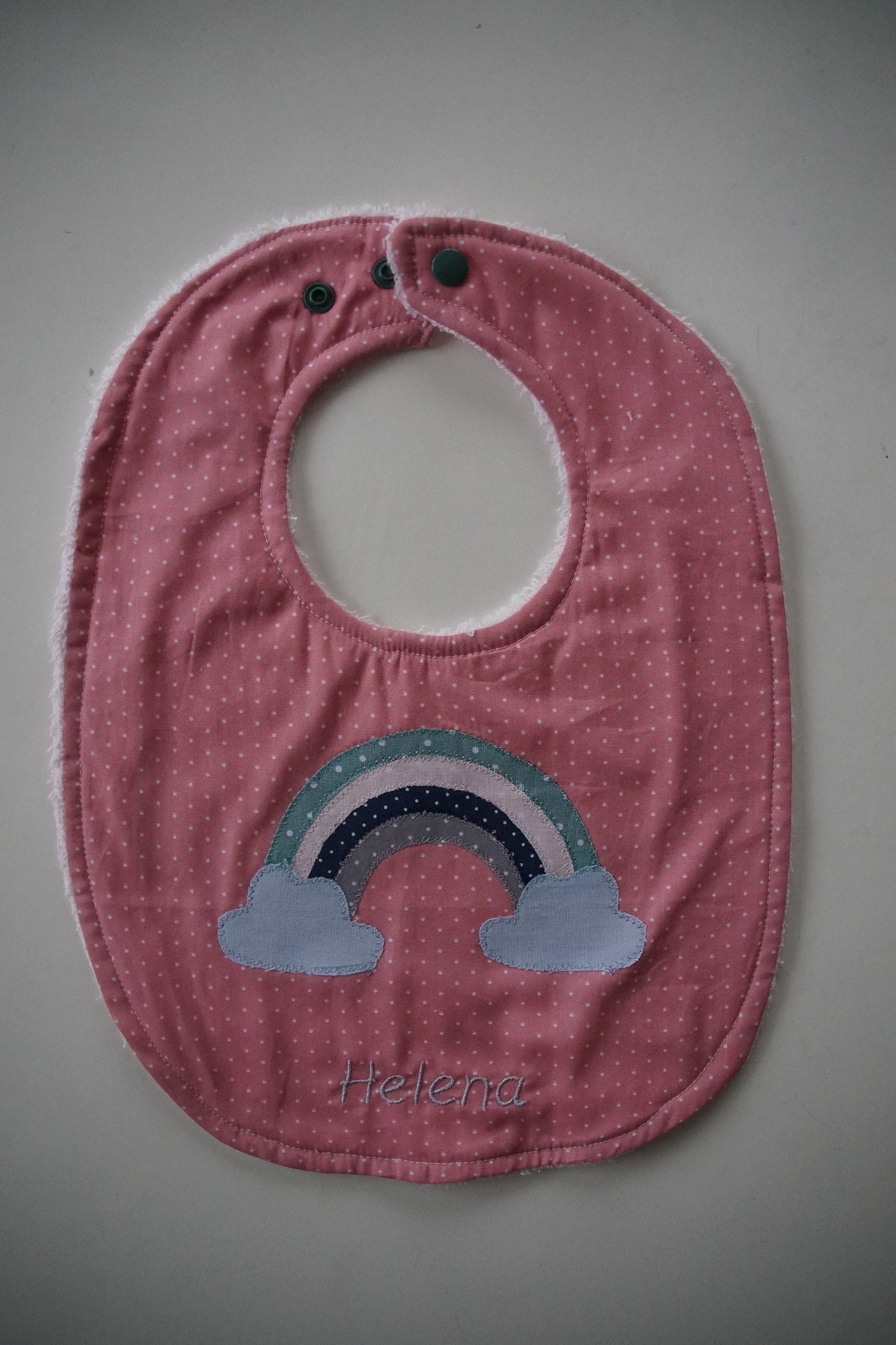 Babylatz Regenbogen Mit Name Babylatz Regenbogen Mit Name von Etsy - Naehoase