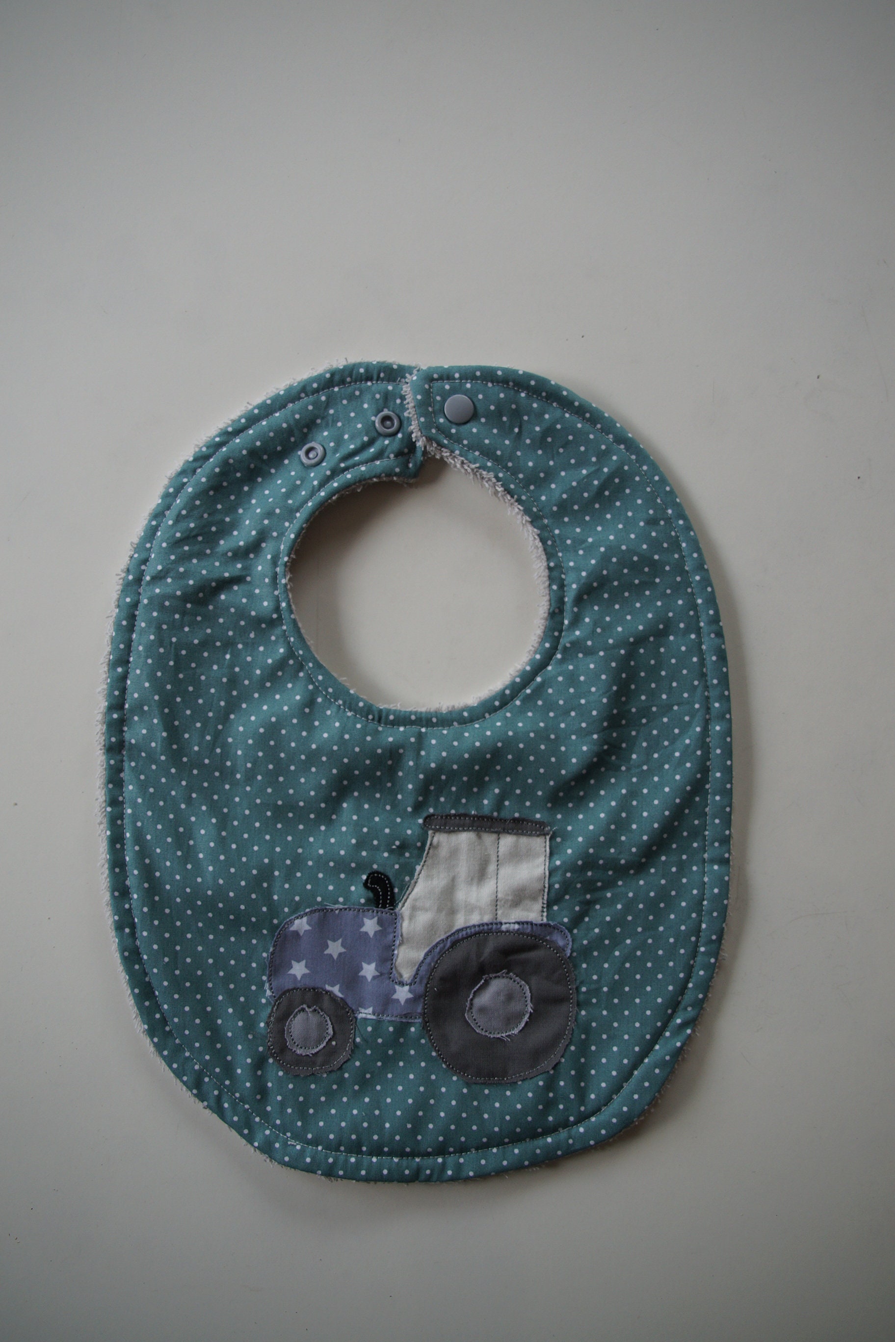 Babylatz Traktor Mit Name Babylatz Traktor Mit Name von Etsy - Naehoase