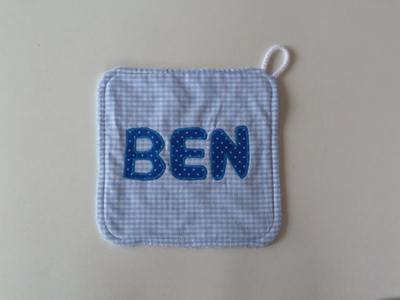 Waschlappen Mit Namen Waschlappen Mit Namen von Etsy - Naehoase