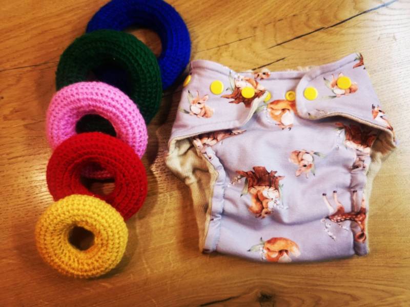 Wollüberhose, Stoffwindel, Wollwindel - Merinowolle Waldtiere von Etsy - Naehppies