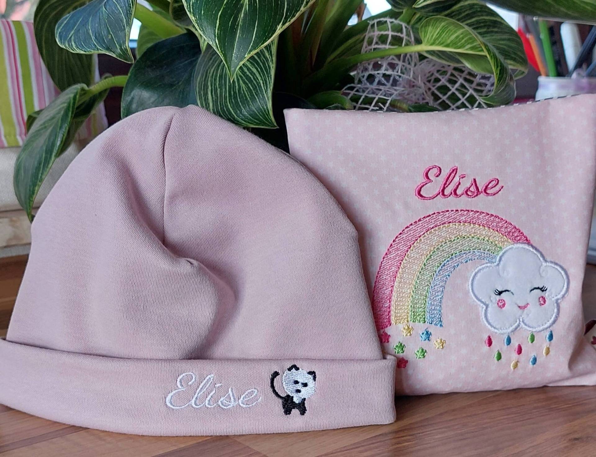 Mütze , Kirschkernkissen, Geschenkset Zur Geburt, Babyparty von Etsy - NaehweltKP