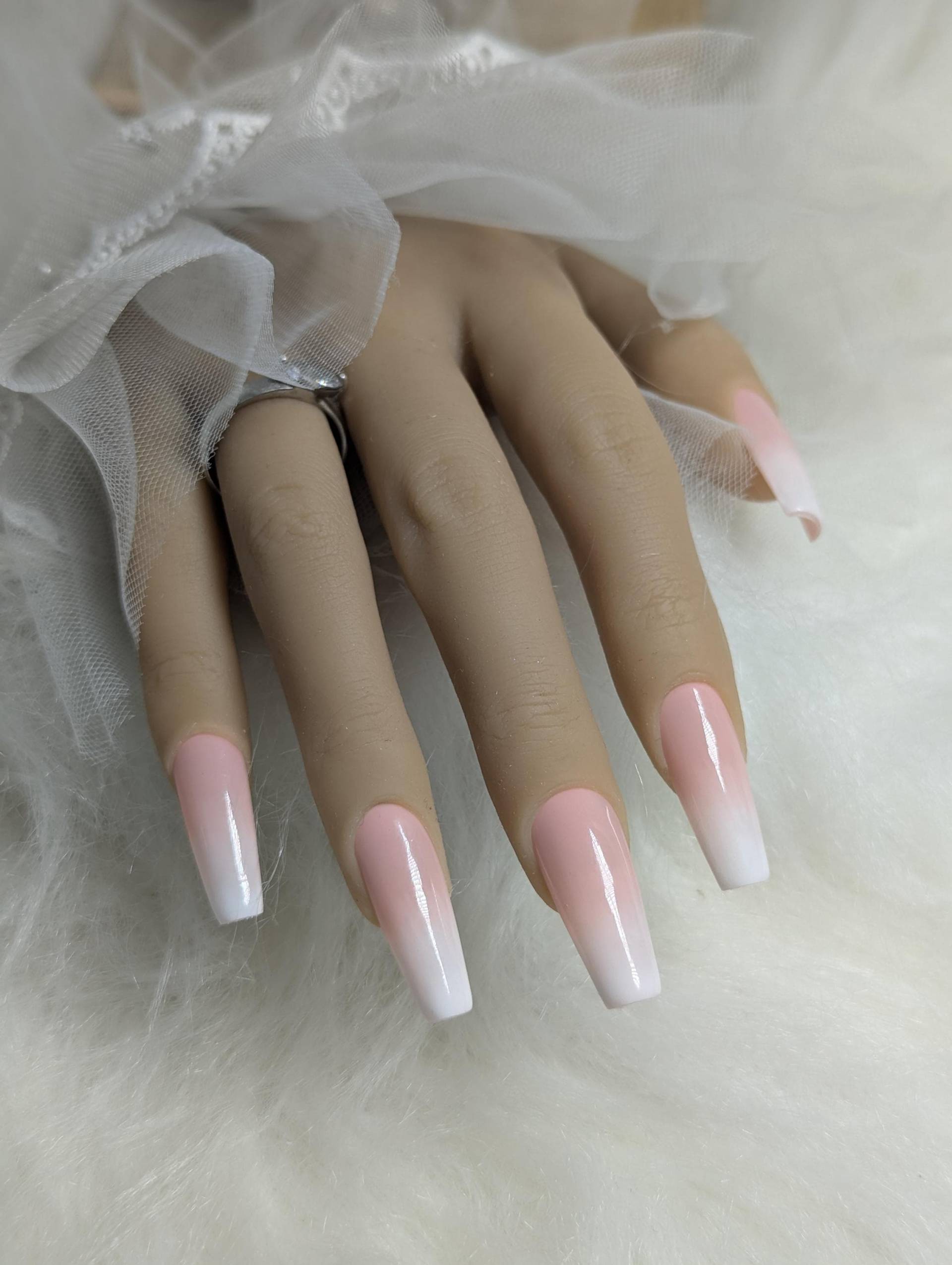 Press On Nails Set/Nägel Gelnägel /Kunstnägel Babyboomer von Etsy - NagelUniversum