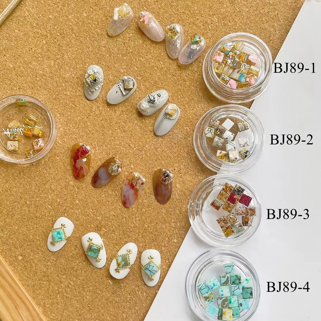 1Jar Nail Art 5mm Quadrat Stein Dekoration Nagel Deco Bj89 von Etsy - NailAngel2019