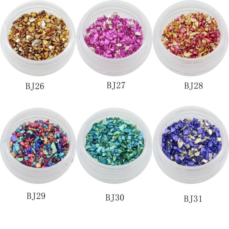 1Jar Nail Art Kleine Stein Stücke Verschiedene Farben Bj26-31 von Etsy - NailAngel2019