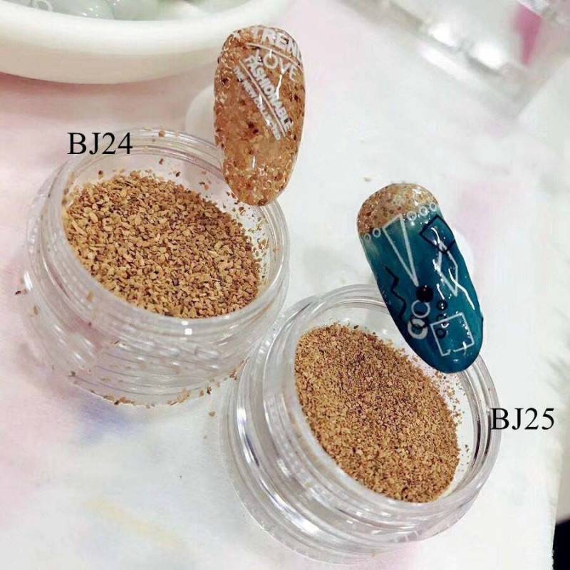 1Jar Nail Art Kork Powder Deco Rohgranulat Und Think Bj24-25 von Etsy - NailAngel2019