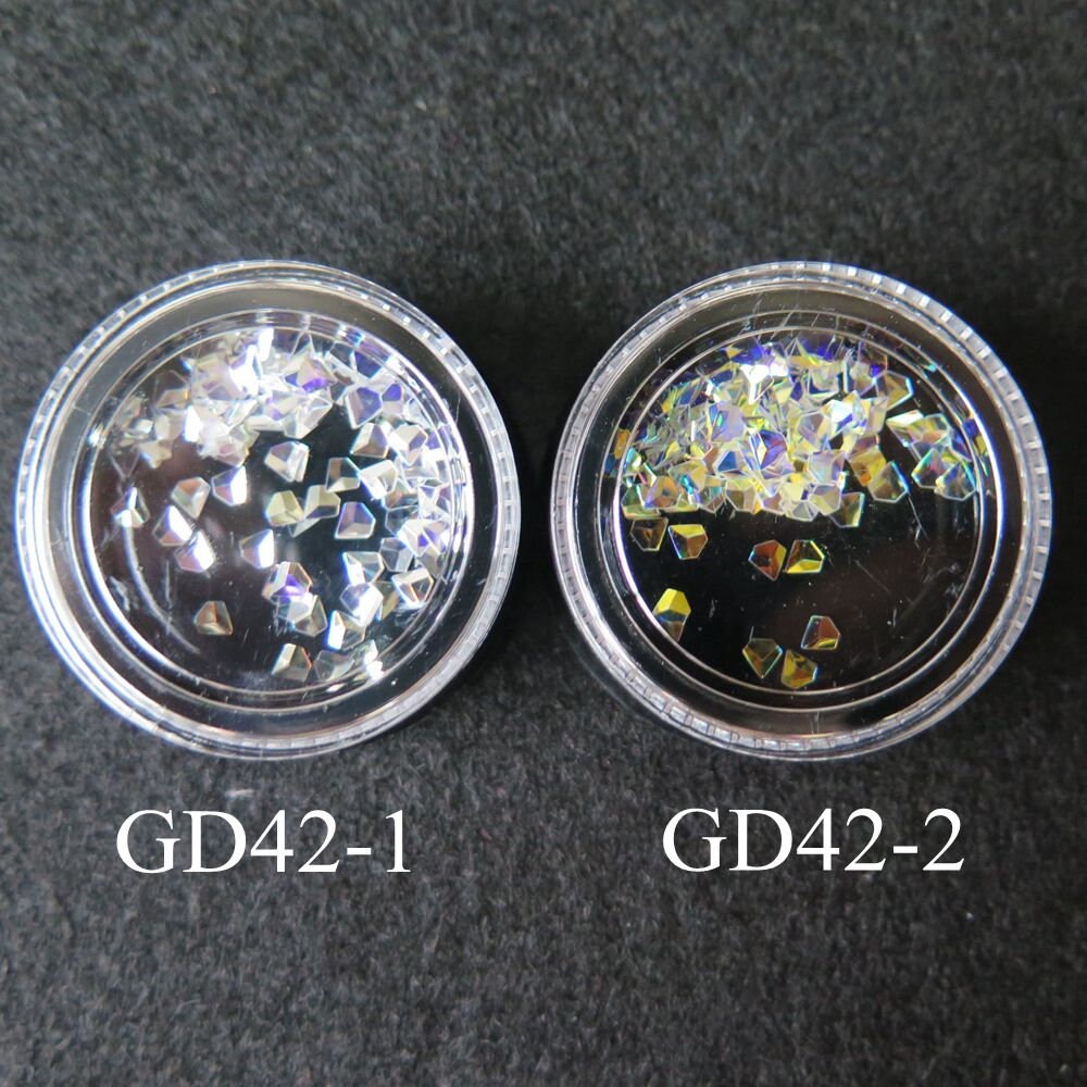 1Jar Süße Hight Qualität Diamant Form Dünne Glitter Dekoration Nail Art Gd42 von Etsy - NailAngel2019