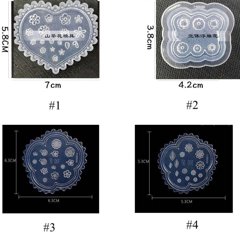 1Pc Nail Art Blume Blatt Form Acryl Pulver Nagel Kunst 1-4 von Etsy - NailAngel2019