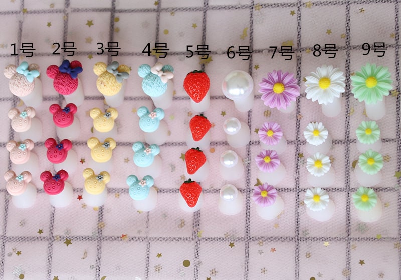 1Set Nail Art Wiederverwendbare Silikon Zehentrenner Werkzeuge Na66-1-9 von Etsy - NailAngel2019