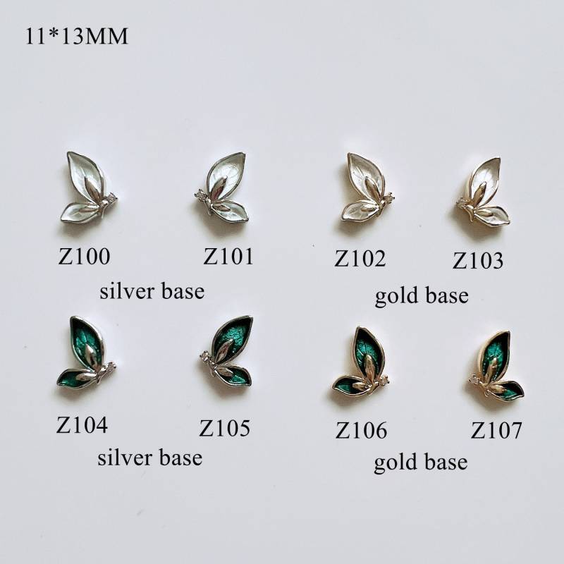 1Stk Luxus Zirkon Stein Schmetterling Schleife Metall Charms Deco Nail Art Z100-107 von Etsy - NailAngel2019