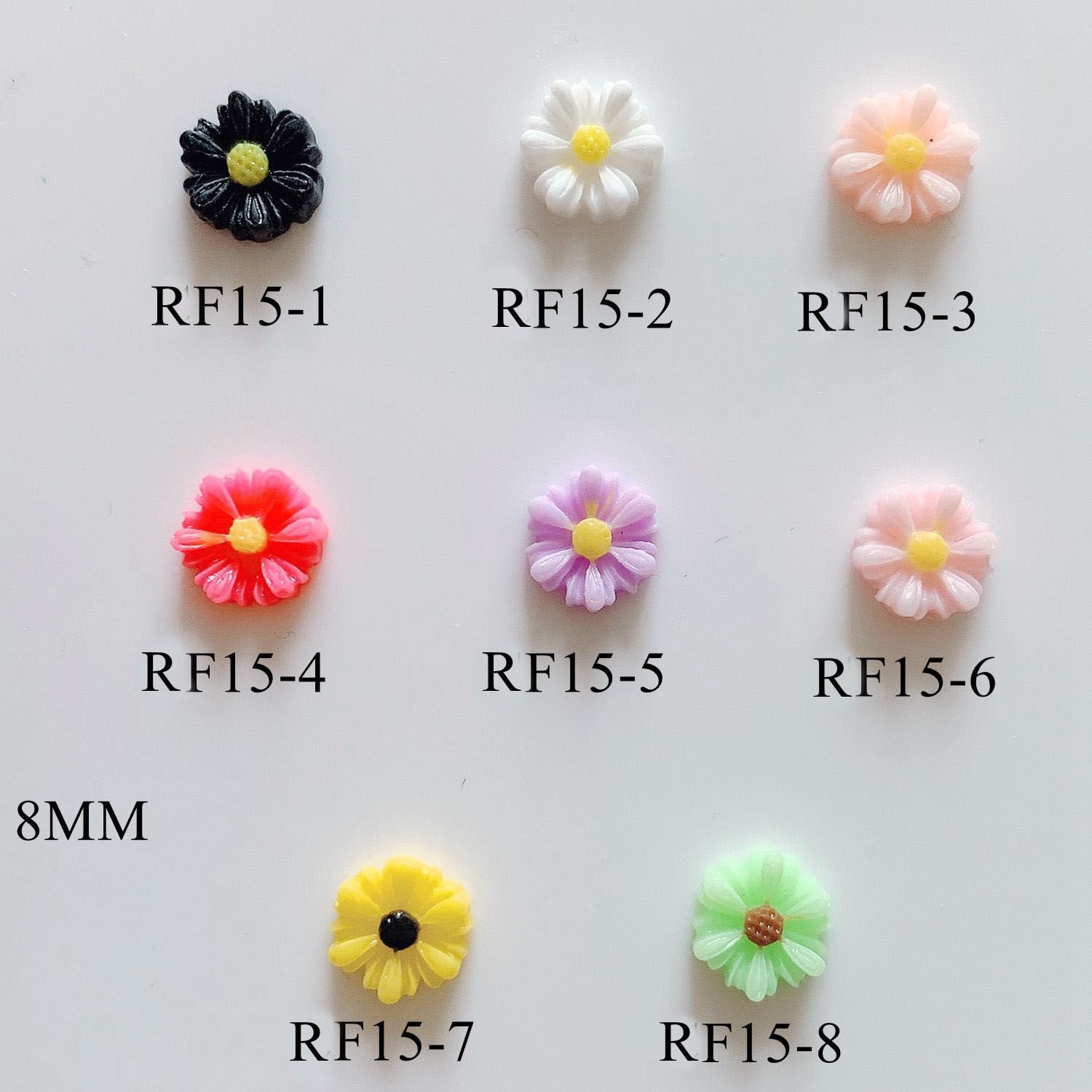 30Pcs/Tasche Harz 8mm Different-Color Sonnenblume Dekoration Nagel Kunst Dekorationen Nail Art Deco Rf15 30Pcs/Tasche Harz 8mm Different-Color Sonnenblume Dekoration Nagel Kunst Dekorationen Nail Art Deco Rf15 von Etsy - NailAngel2019