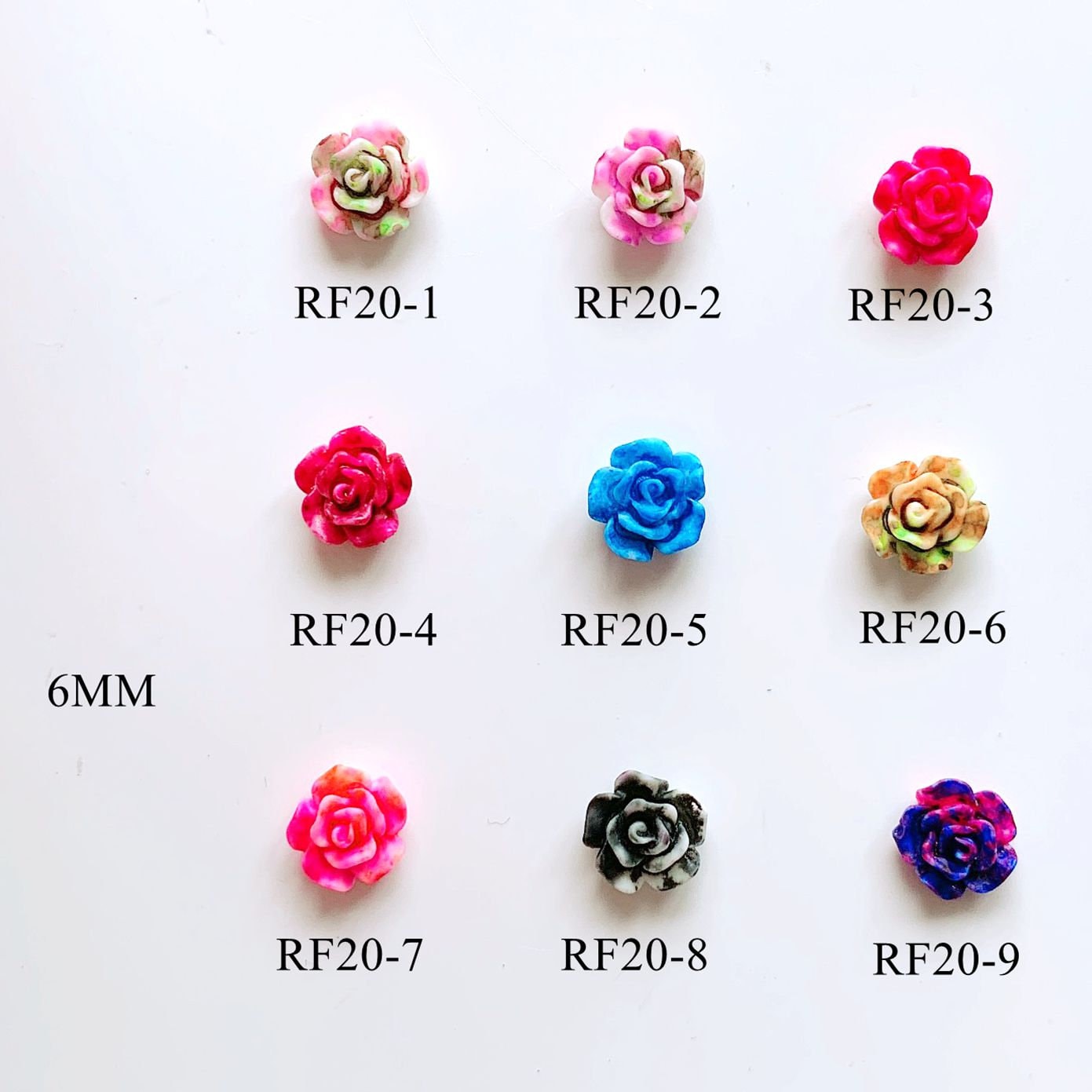 30Pcs Süße Nagel Kunst Harz Rose Blume Form Dekoration Diy Nail Art Versorgung Rf20 von Etsy - NailAngel2019