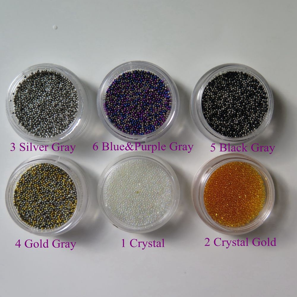 3D Ca. 3G/Jar Nail Art Mini Perlen Dekoration Kleine Kugeln von Etsy - NailAngel2019