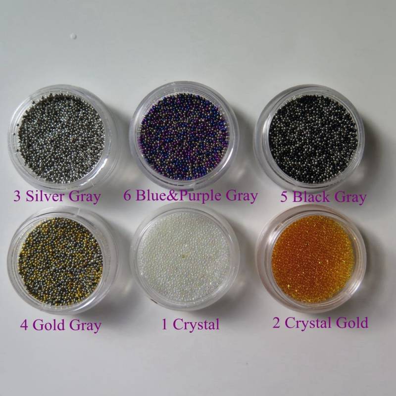 3D Ca. 3G/Jar Nail Art Mini Perlen Dekoration Kleine Kugeln von Etsy - NailAngel2019