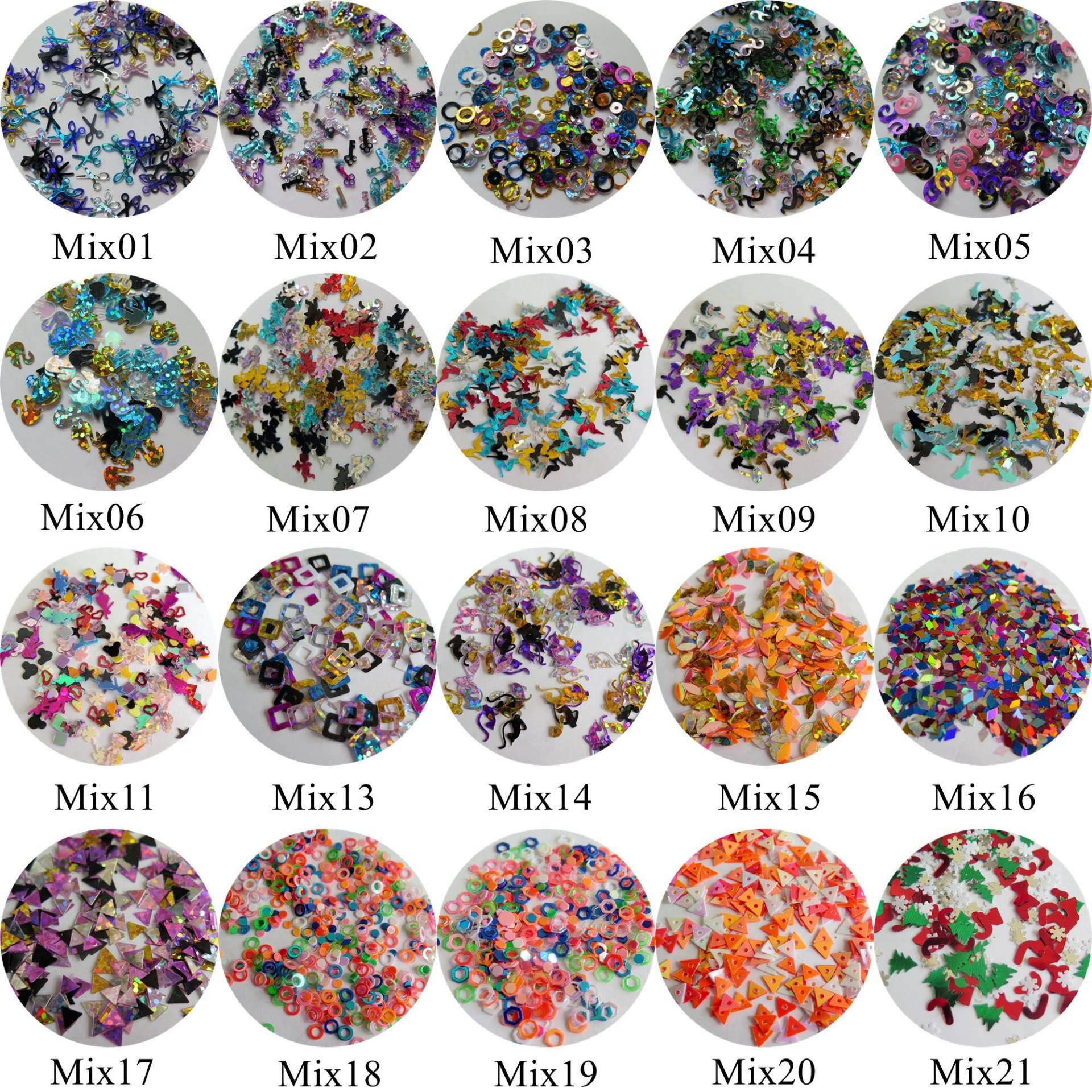 3G/Jar Verschiedene Mix Glitter Tasche Schöne Nagel Kunst Stücke Schere Schlüsselkreis Wirbel Platz 3G/Jar Verschiedene Mix Glitter Tasche Schöne Nagel Kunst Stücke Schere Schlüsselkreis Wirbel Platz von Etsy - NailAngel2019