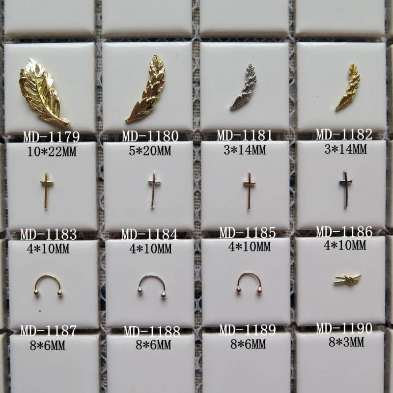 5Pcs Metall 3D Charms Dekoration Blatt Kreuz Feder Lächelnde Form Deco Nagel Kunst Diy Zubehör 5Pcs Metall 3D Charms Dekoration Blatt Kreuz Feder Lächelnde Form Deco Nagel Kunst Diy Zubehör von Etsy - NailAngel2019