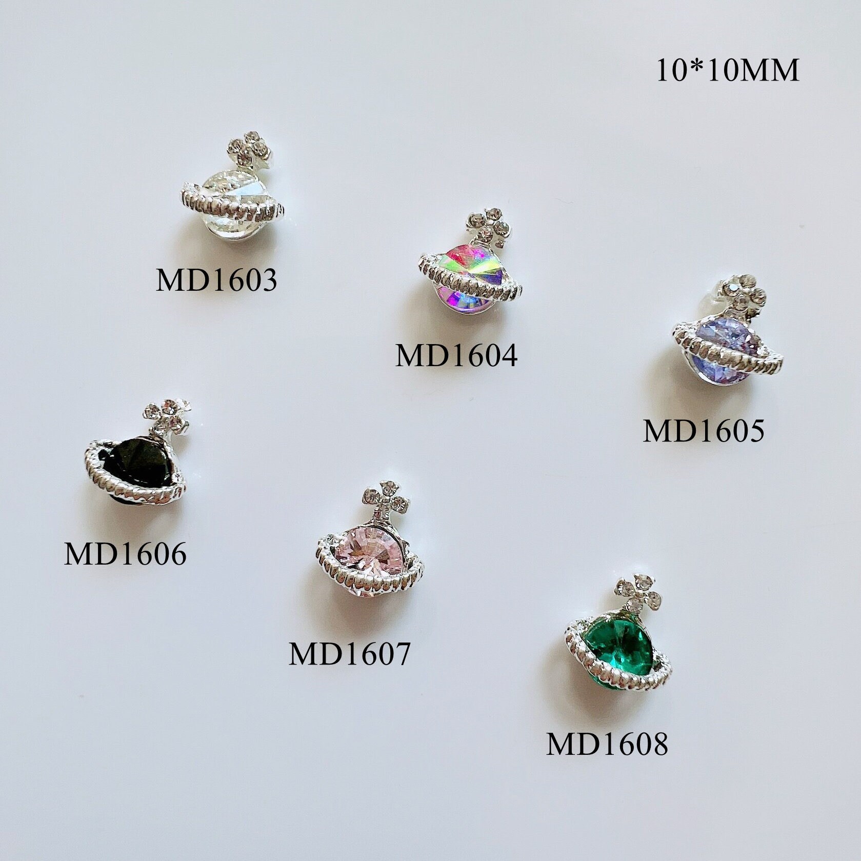 5Stk Metall Neue Farben 3D Charms Dekoration Verschiedene Farbe Stein Planeten Formen Nail Art 5Stk Metall Neue Farben 3D Charms Dekoration Verschiedene Farbe Stein Planeten Formen Nail Art von Etsy - NailAngel2019