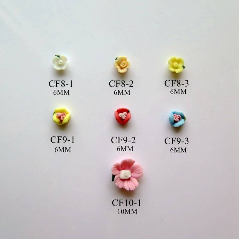Cf8-10 3D 30Pcs/Tasche 6mm/10mm Handgemachte Keramik Blume Pfirsich-Blume Kunst Dekoration Nail Art Deco Cf8-10 3D 30Pcs/Tasche 6mm/10mm Handgemachte Keramik Blume Pfirsich-Blume Kunst Dekoration Nail Art Deco von Etsy - NailAngel2019