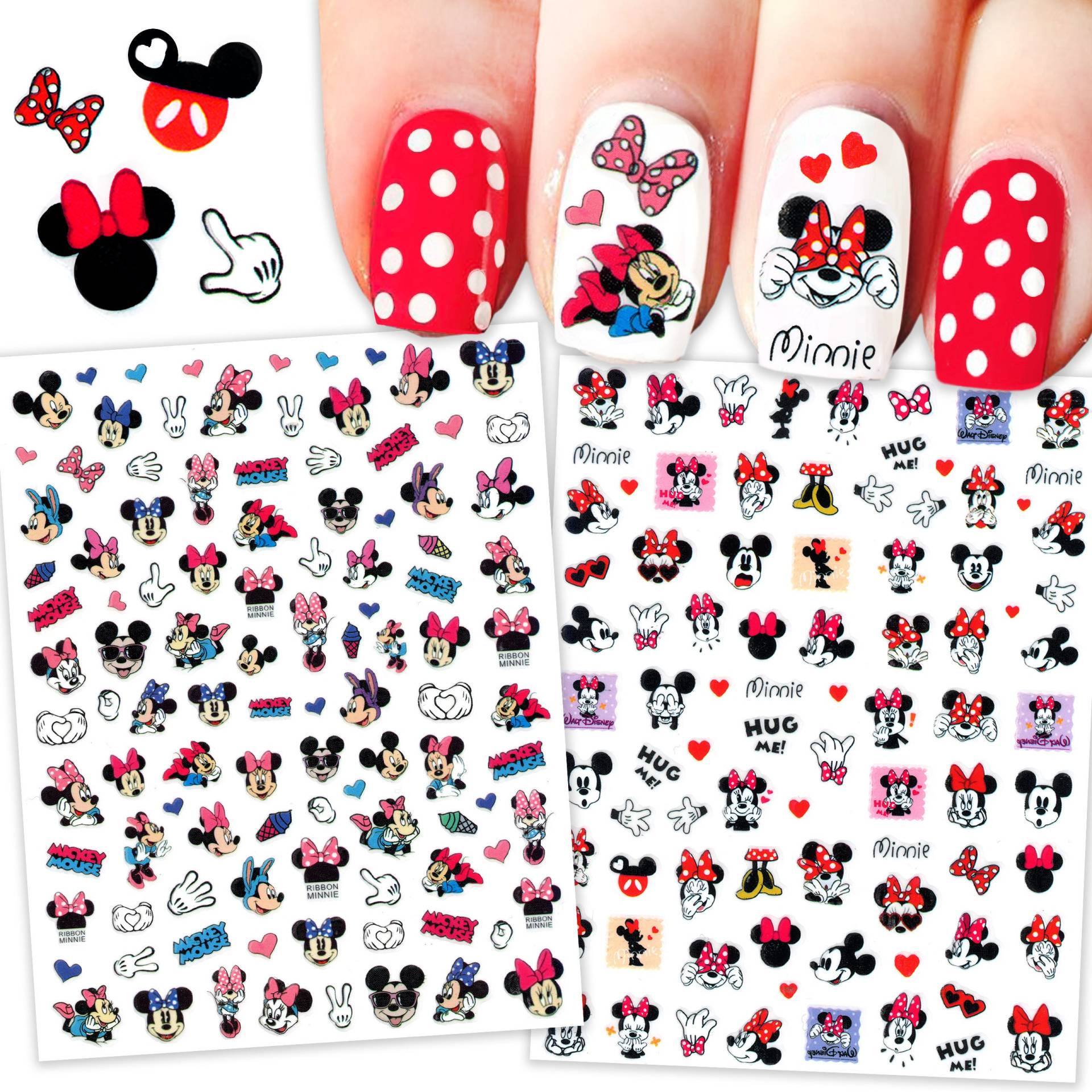 2 Bögen Maus Fliege Nail Art Sticker #03 #04 2 Bögen Maus Fliege Nail Art Sticker #03 #04 von Etsy - NailQueenNYC