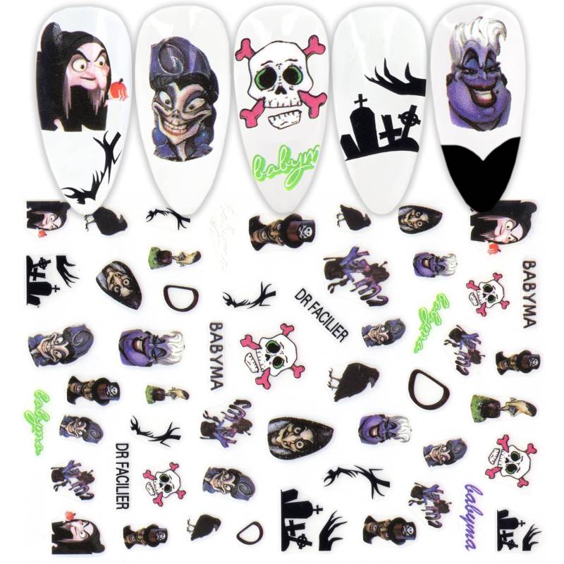 Bad Queen Squad Nail Art Sticker von Etsy - NailQueenNYC