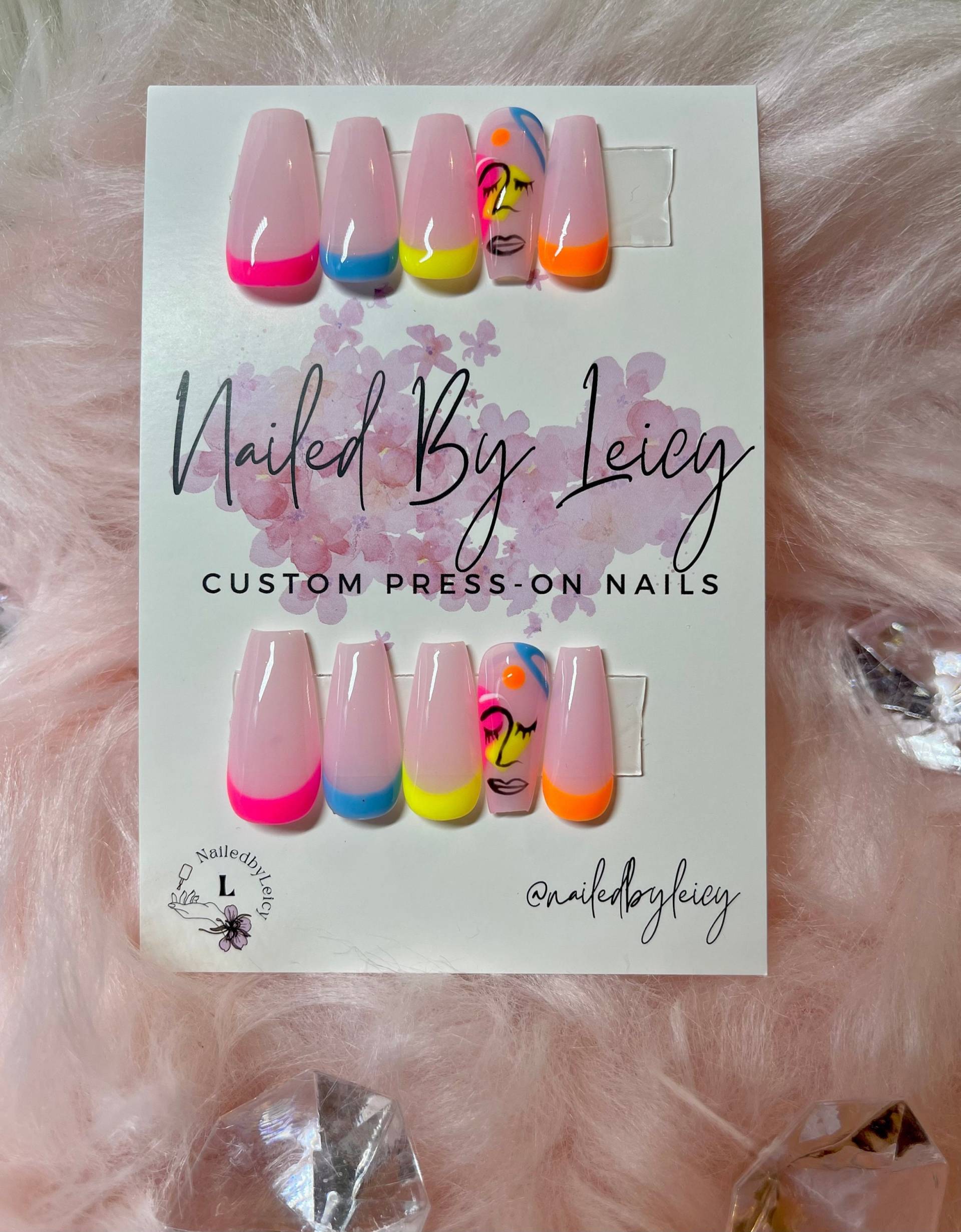 Der Geschmack Von Neon Der Geschmack Von Neon von Etsy - NailedbyLeicy