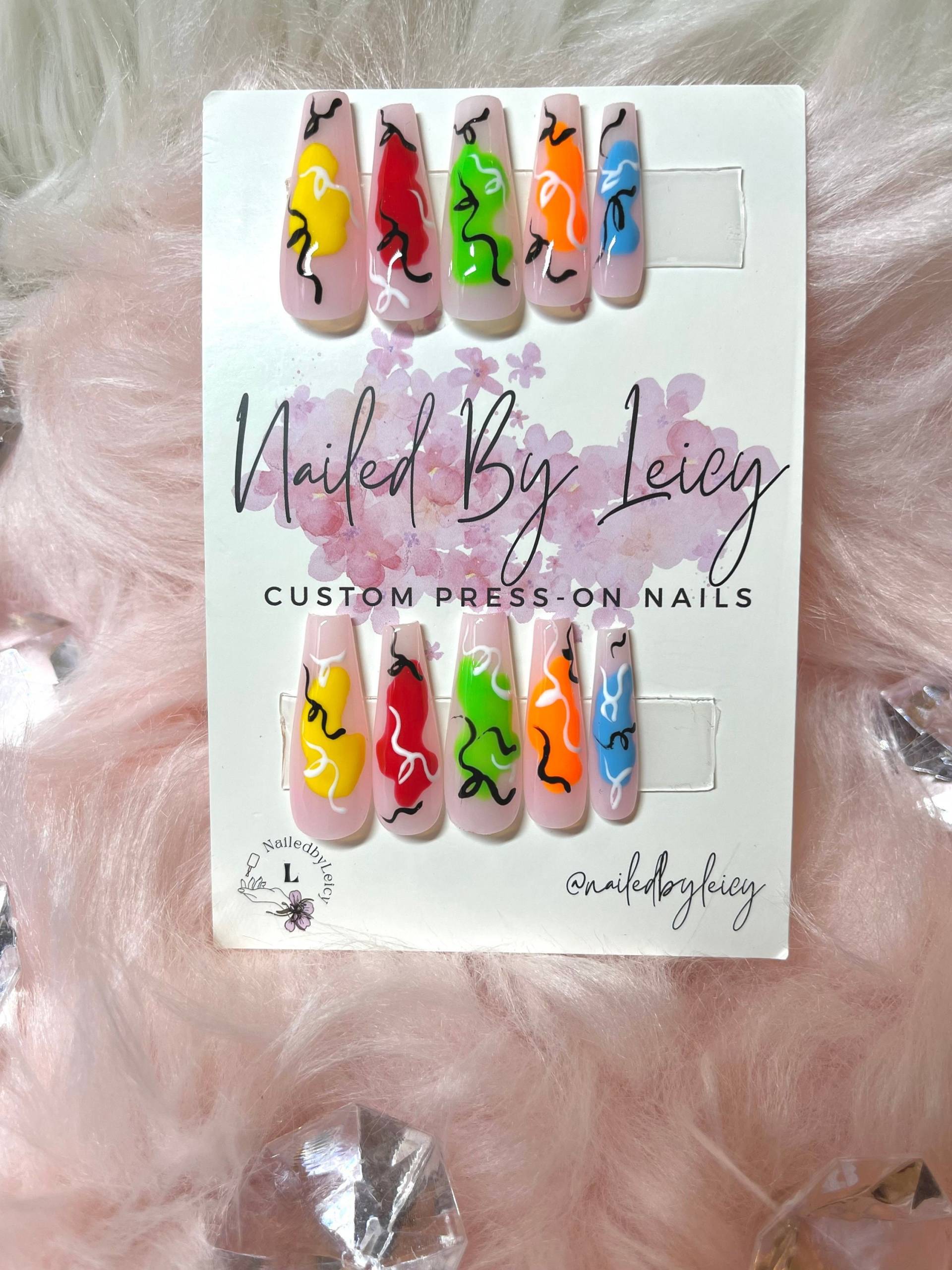 Probieren Sie Den Regenbogen Probieren Sie Den Regenbogen von Etsy - NailedbyLeicy