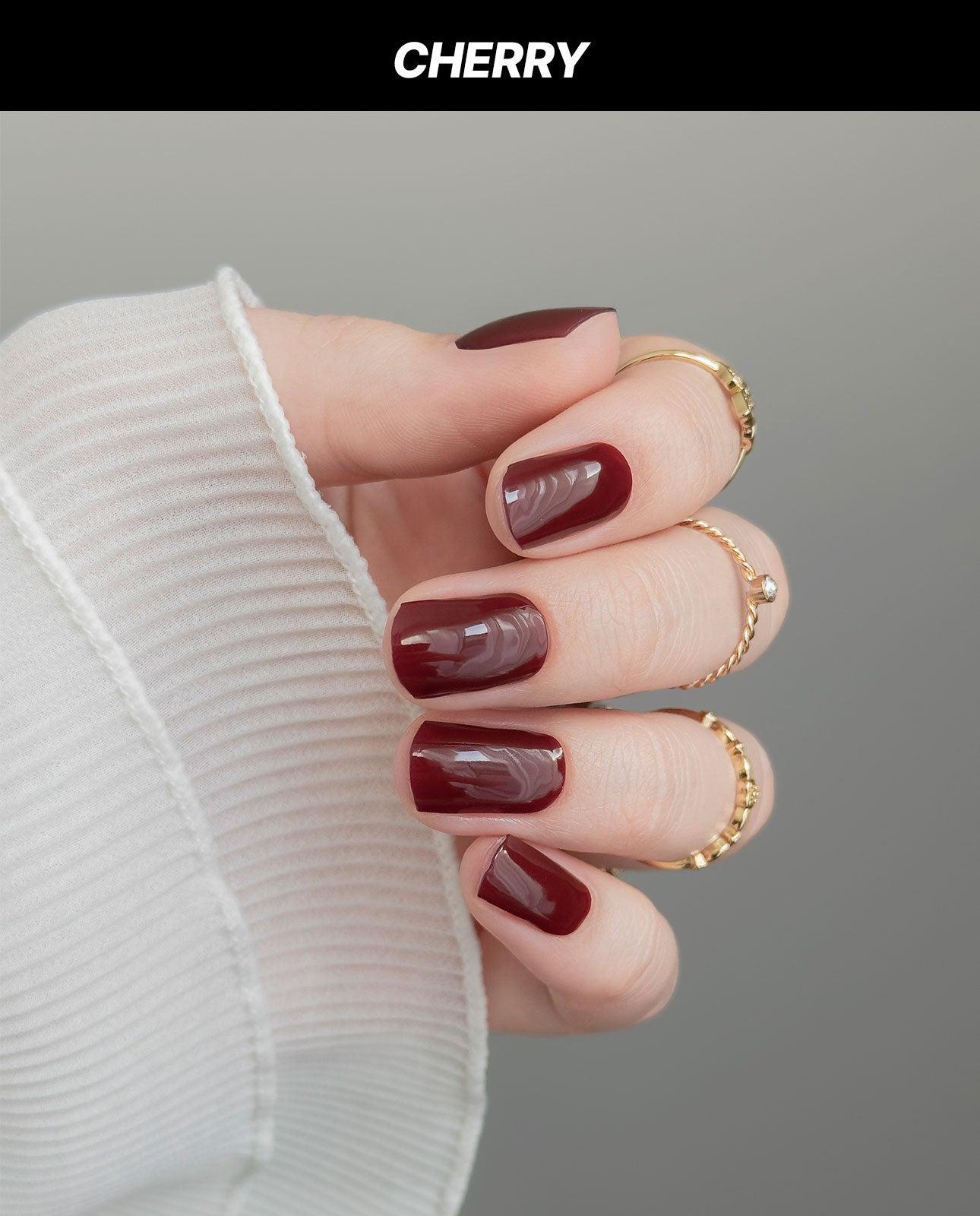 Uv Gel Strips - Red Alert Bundle 3Er Set von Etsy - Nailful