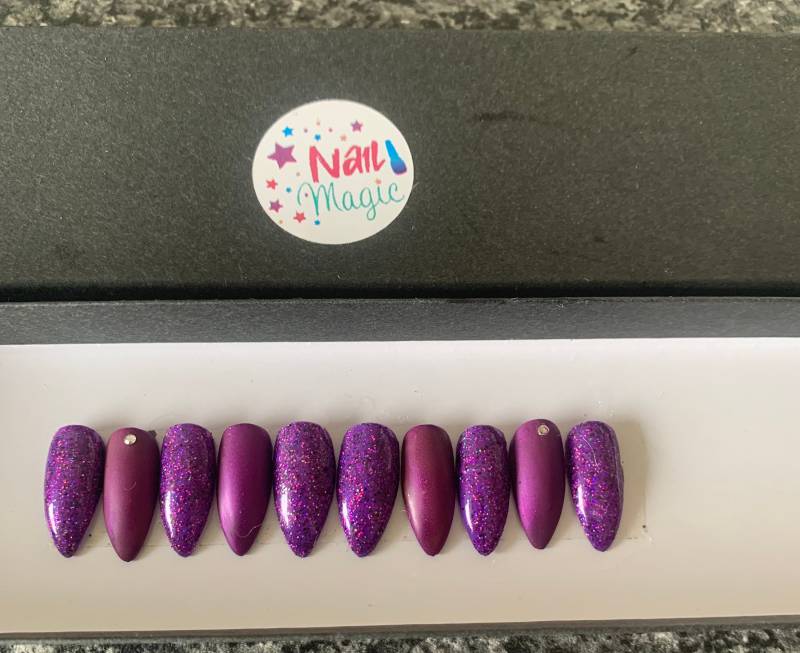 Drücken Sie Auf Nägel von Etsy - nailmagicnails