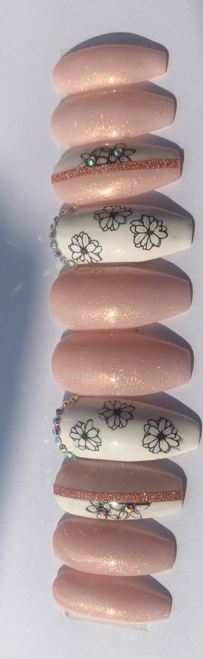 Erwachsener Langer Sargbügel von Etsy - nailmagicnails