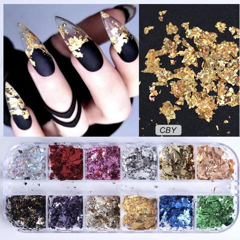 Folie Für Nail Art - Mehrfarbige Box Folie Für Nail Art - Mehrfarbige Box von Etsy - NailsAreLife