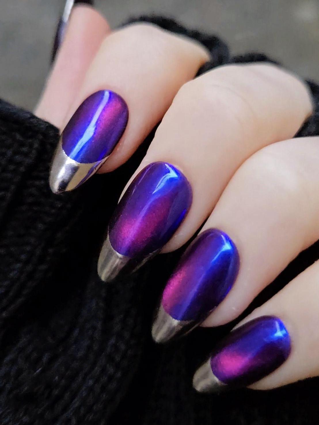 Shimmer Arcane - Pressnägel Shimmer Arcane - Pressnägel von Etsy - NailsbyStellaBBT