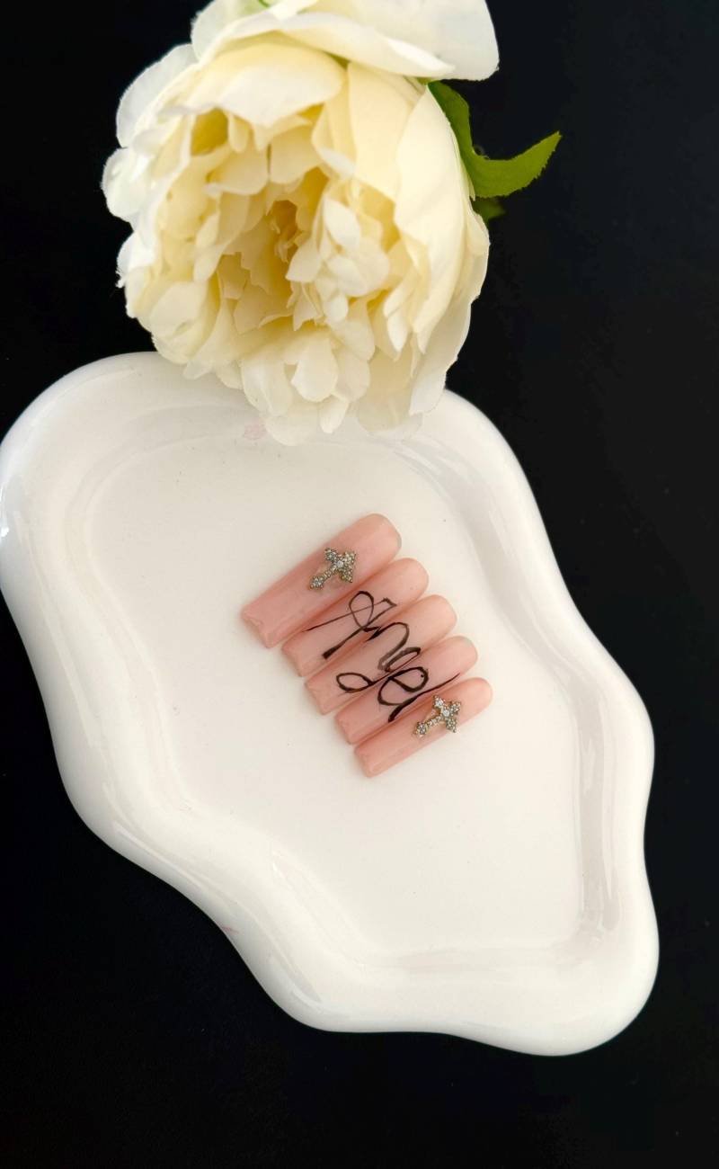 Engel Nägel von Etsy - NailsbyannaxDesign