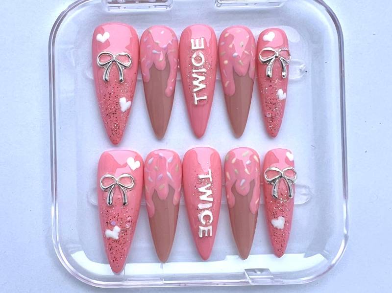 Twice This Is For World Tour Press On Nails von Etsy - Nailzessa