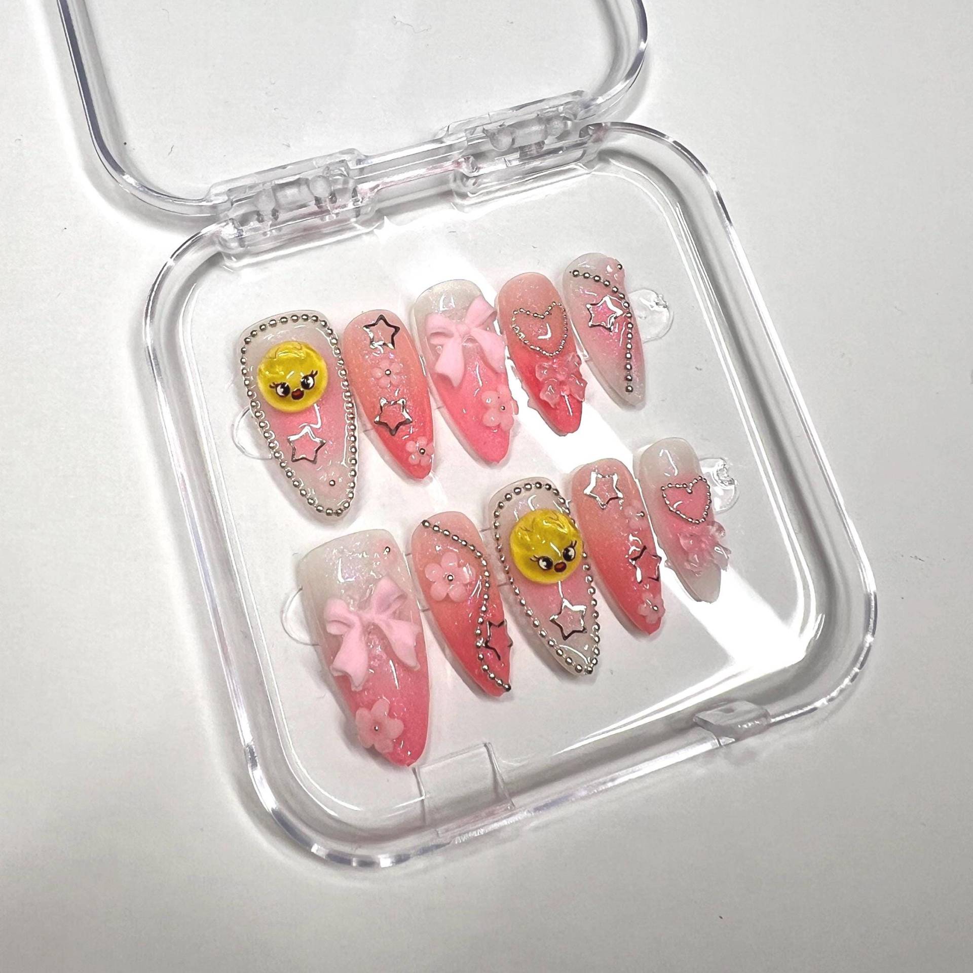 stray Kids Bbokari Mixed Press On Nails - Skzoo Skz Felix Kpop Press Nails stray Kids Bbokari Mixed Press On Nails - Skzoo Skz Felix Kpop Press Nails von Etsy - Nailzessa