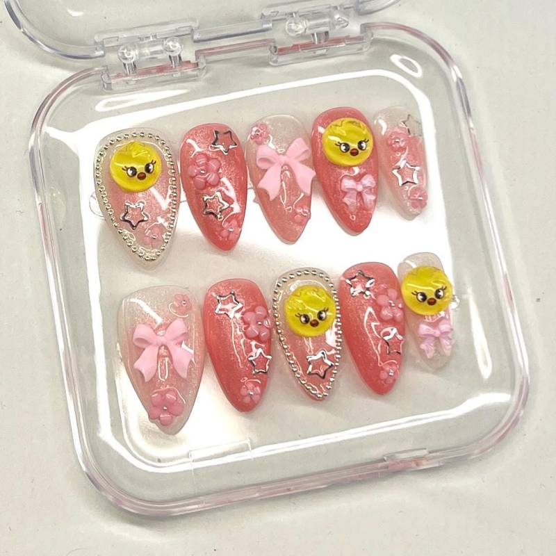 stray Kids Bbokari Mixed Press On Nails - Skzoo Skz Felix Kpop Press Nails von Etsy - Nailzessa