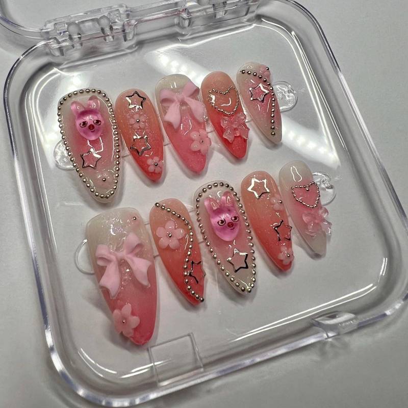 stray Kids Dwaekki Mixed Press On Nails - Skzoo Skz Seo Changbin Kpop Press Nails von Etsy - Nailzessa
