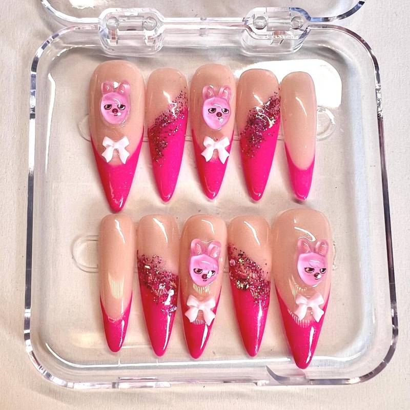 stray Kids Dwaekki Press On Nails - Skzoo Skz Changbin Kpop Press Nails von Etsy - Nailzessa