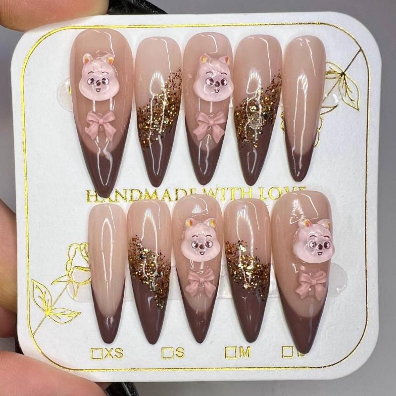 stray Kids Hanquokka Press On Nails - Skzoo Skz Han Jisung Kpop Press Nails von Etsy - Nailzessa