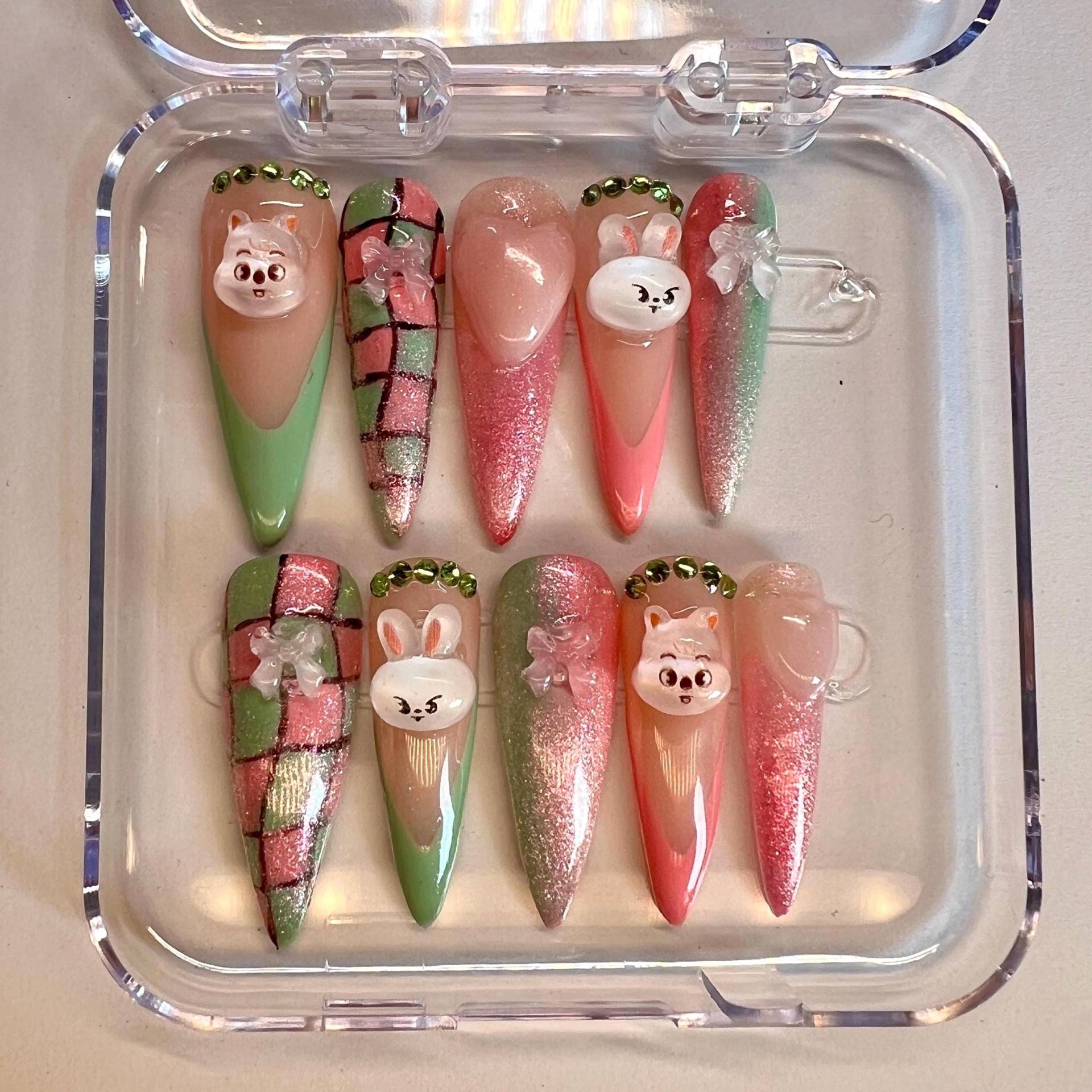 stray Kids Minsung Han & Lee Know Press On Nails - Skzoo Skz Minho Jisung Leebit Quokka Kpop Press Nails stray Kids Minsung Han & Lee Know Press On Nails - Skzoo Skz Minho Jisung Leebit Quokka Kpop Press Nails von Etsy - Nailzessa